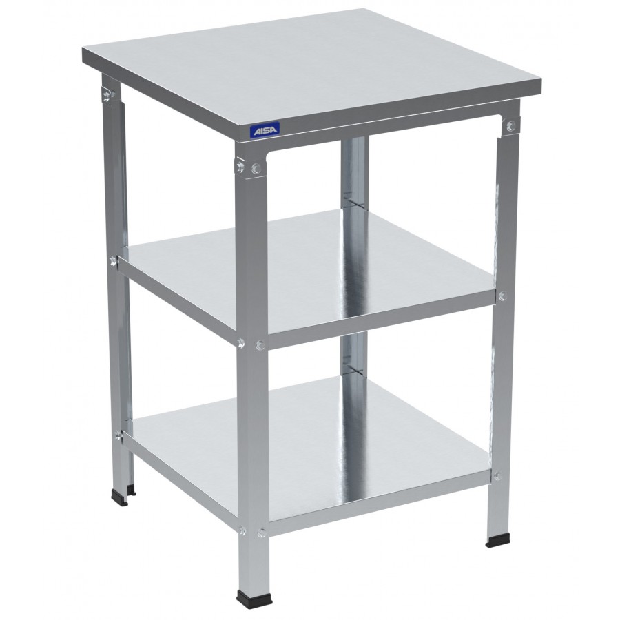 Mesa de Inox Paneleiro Duplo 60 x 60 - Aisa
